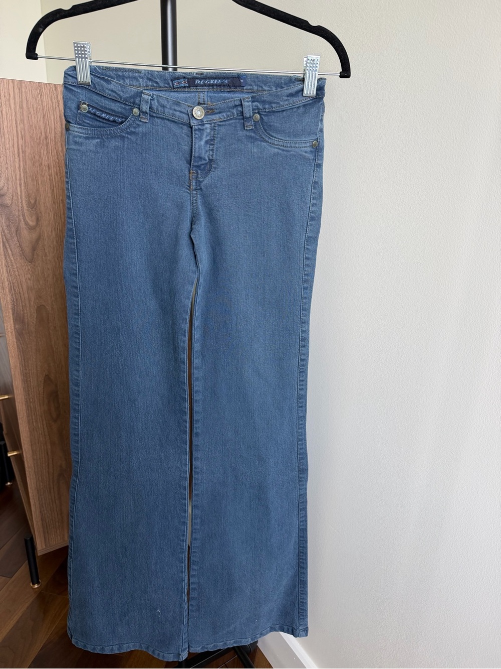 NWT Vintage Y2K Degree's Very Low Rise Stretch Jeans Size 6